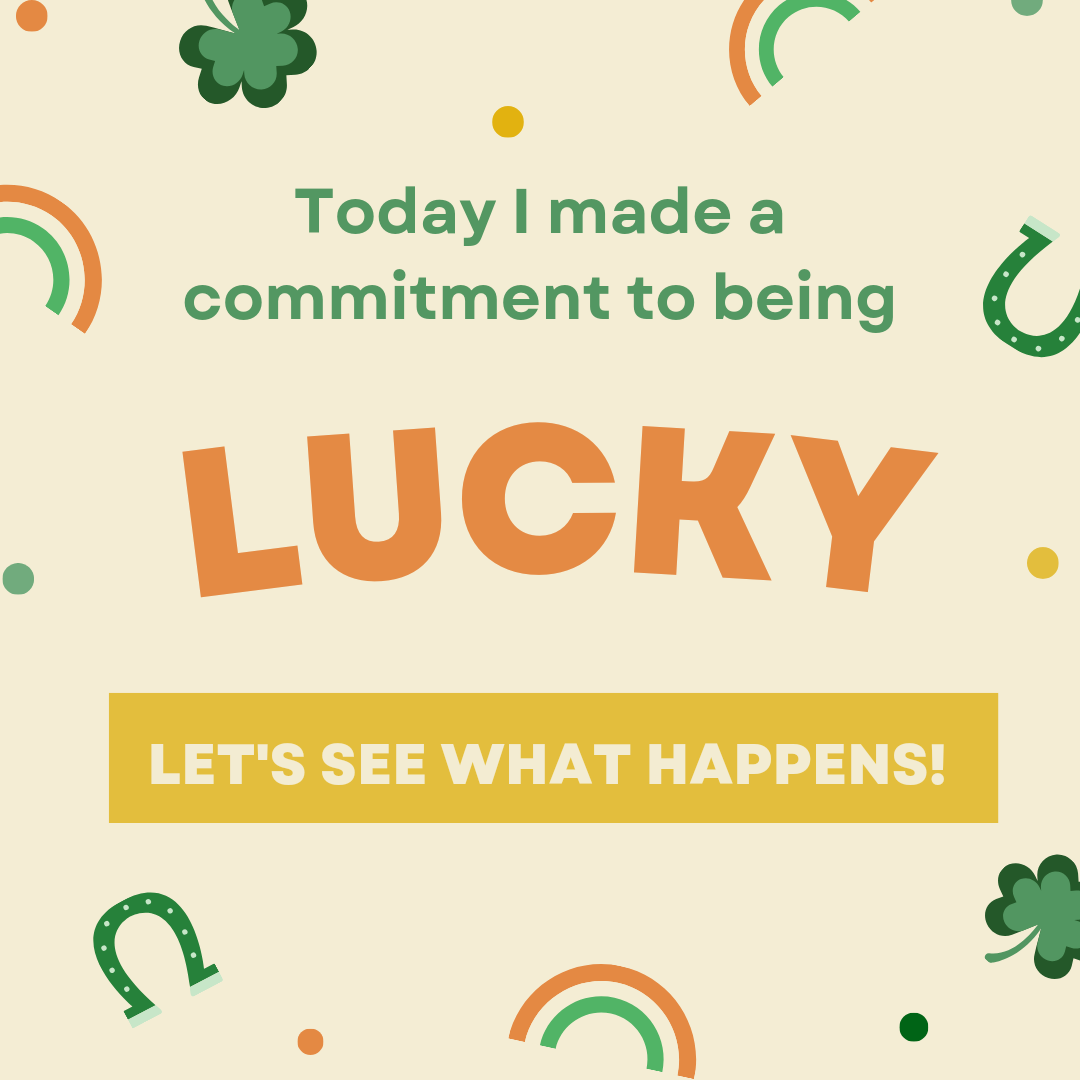 Guess who’s lucky?
