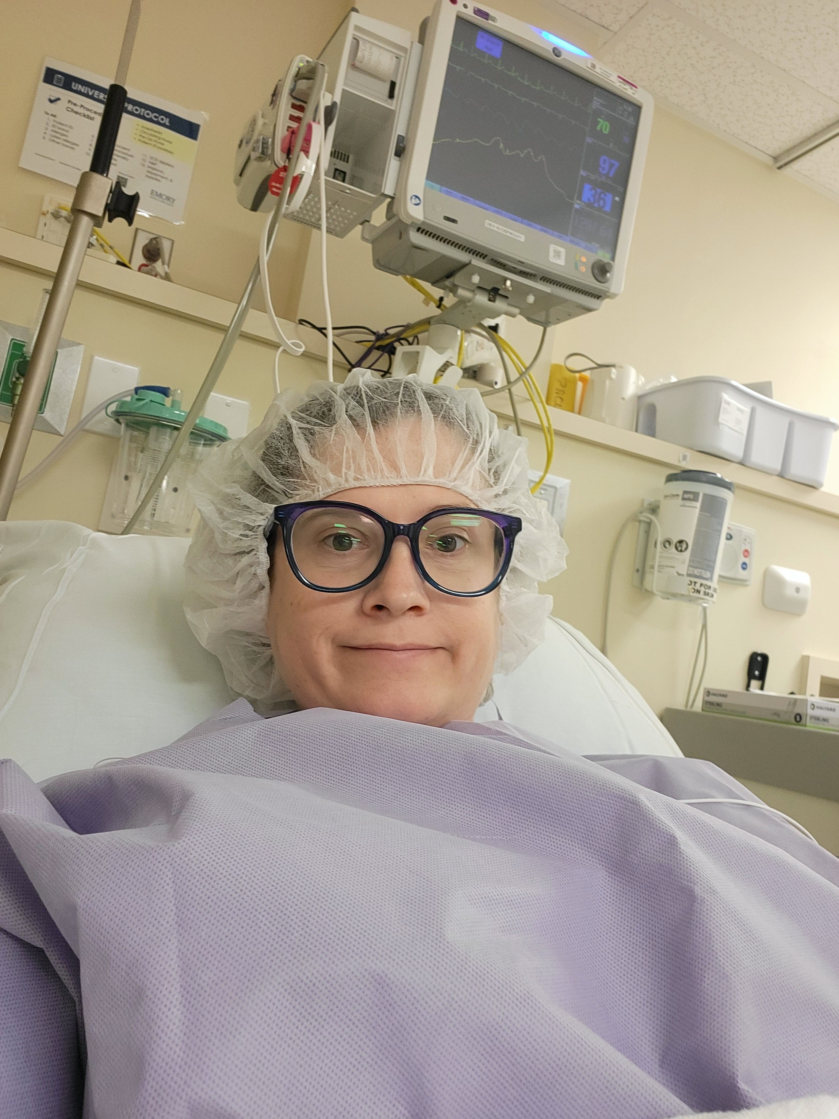 I’ve got a leg up (per doctor’s orders)